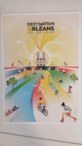 Carte postale Vallée des sports