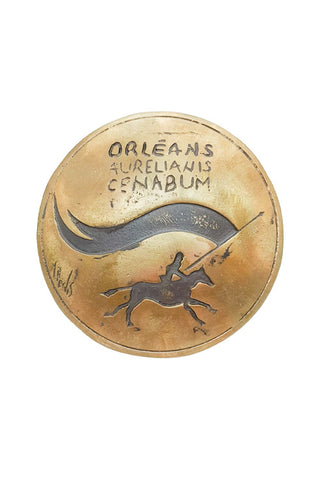 Large Orleans nail in bronze