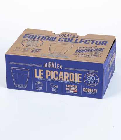 Coffret verres Duralex Edition collector 80 ans