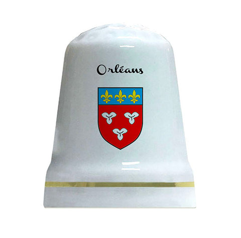 Orleans coat of arms thimble