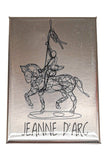 Magnet Jeanne d'Arc ''D'un seul trait''