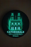 Magnet phosporescent ''Cathédrale en lumières''