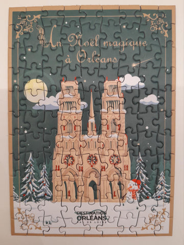 Puzzle ''Noël magique à orléans''