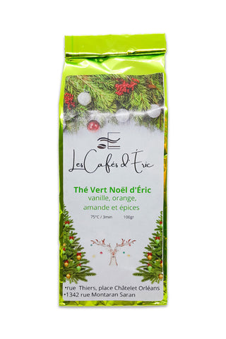 Thé vert ''Noël d'Eric'' - Les cafés d'Eric