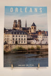 Carte postale "Balade en Loire" à Orléans